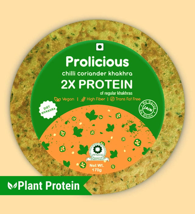 Prolicious Chilli Coriander Khakhra 170 Gm