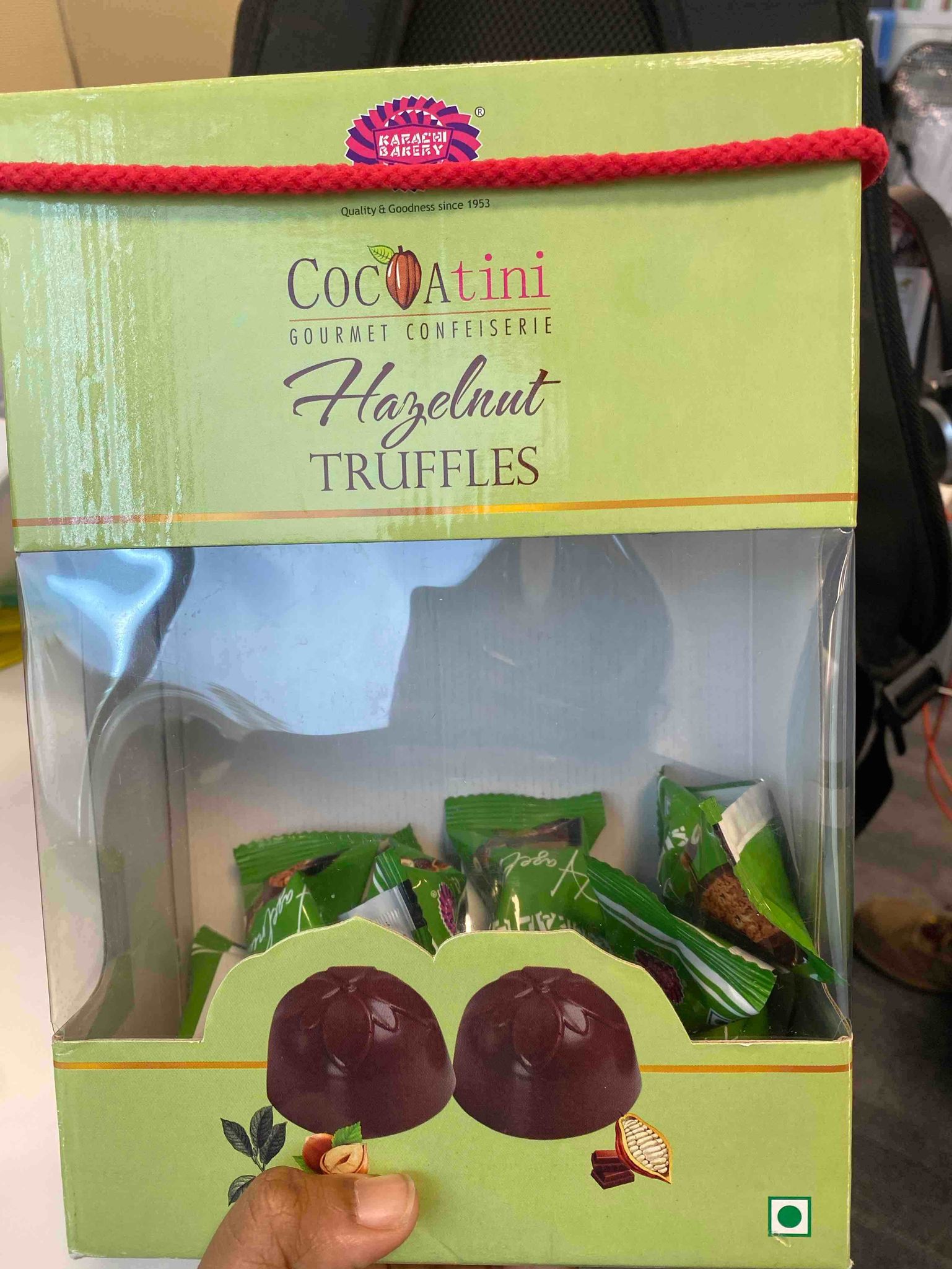 Karachi Bakery Cocoatini Gourmet Confeiserie Hazelnut Truffles