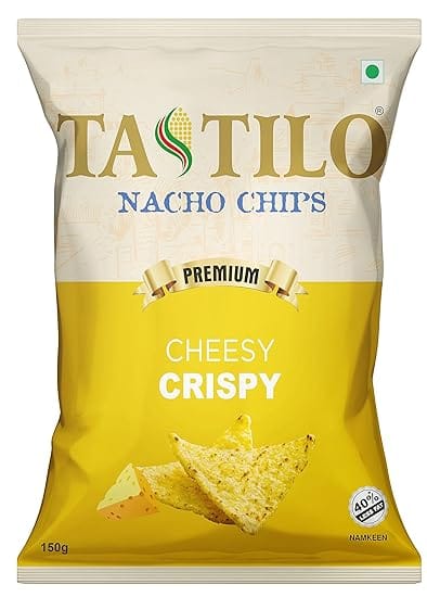 Tastilo Cheesy Crispy Nacho Chips, 150G