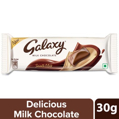 Galaxy Milk Chocolate, 30 gm