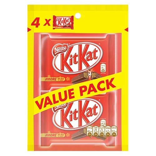 Nestle KitKat 4 pcs Value Pack, 153.2g