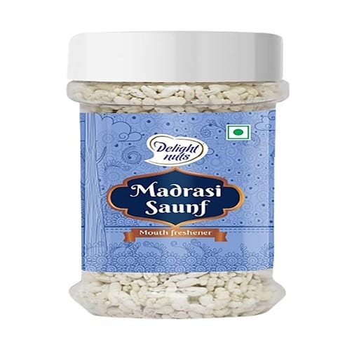 Delight Nuts Madrasi Saunf, 180Gm