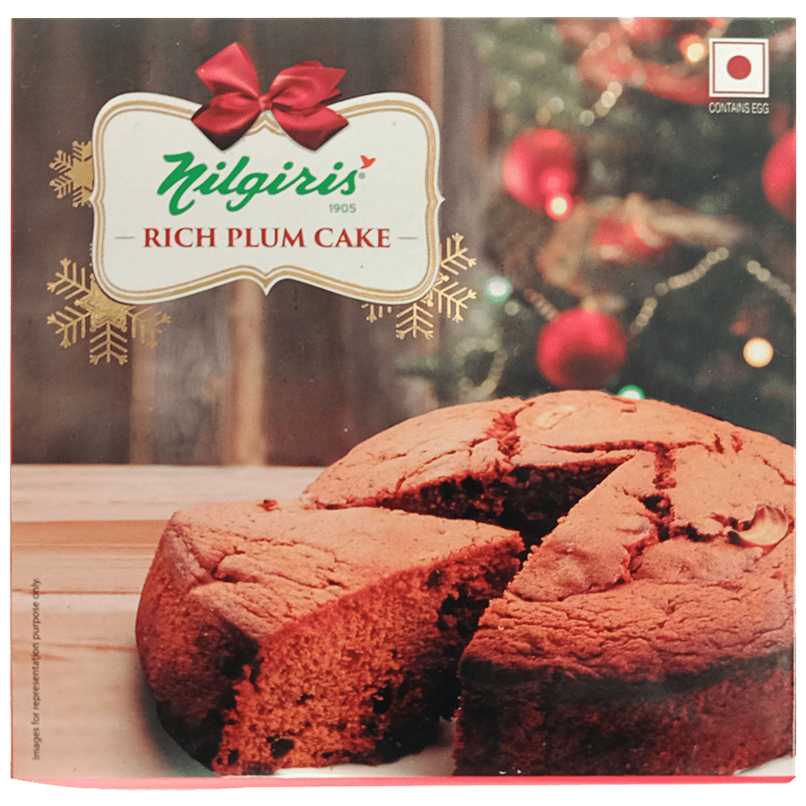 Nilgiris Rich Plum Cake, Soft & Fluffy, 500G