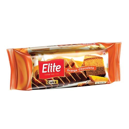 Elite Cake Bar Orange Chocolate, 120G
