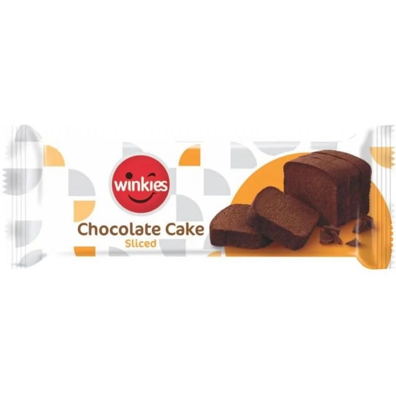 Winkies Chocolate Cake Sliced