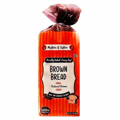 Muffets & Tuffets Brown Bread, 400G
