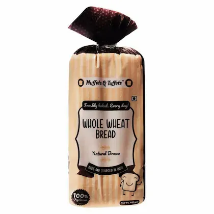 Muffets & Tuffets Whole Wheat Bread, 400G