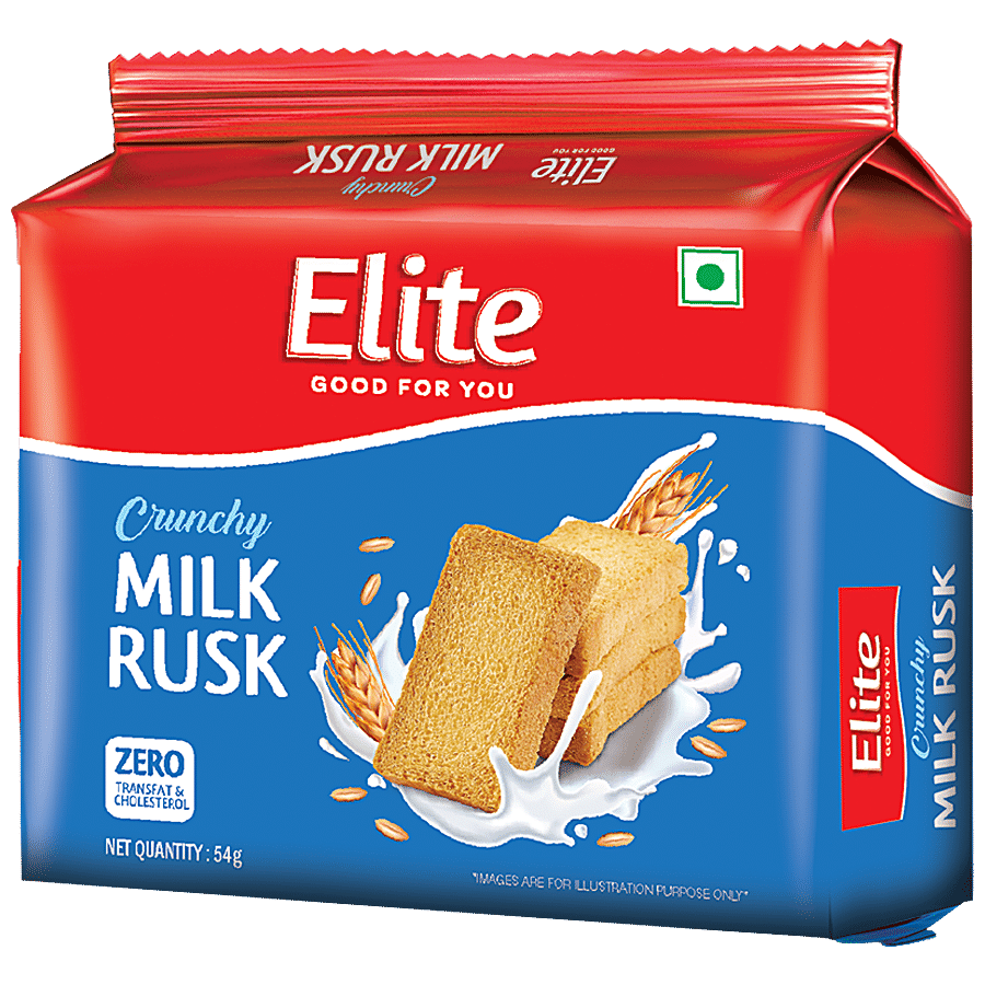 Elite Rusk, Milk, 54 G