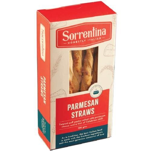 Sorrentina Parmesan Straws, 100 G