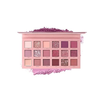 Eyeshadow Palette - 18 Color Eyeshadows - Highly Pigmented & Long Lasting - Perfect for Creating a Variety of Looks