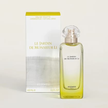 Hermès Le Jardin de Monsieur Li Eau de Toilette 100ml – Elegant, Floral & Refreshing Women's Fragrance