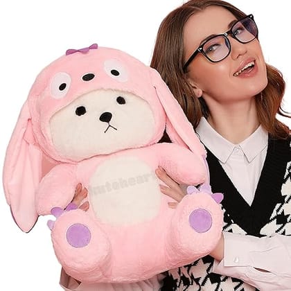 Pink Teddy Bear Gift - Premium Soft Toys for Girlfriend Gift, Cute Teddy for Girls, Gift Items for Women, Birthday Gift for Sister, Soft Toys for Baby Girl, Plushies Gift for Girls