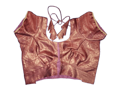 BK Tailoring - Blouse With Elbow Sleeves In Maroon Color BK Tailoring - Blouse With Elbow Sleeves In Maroon Color