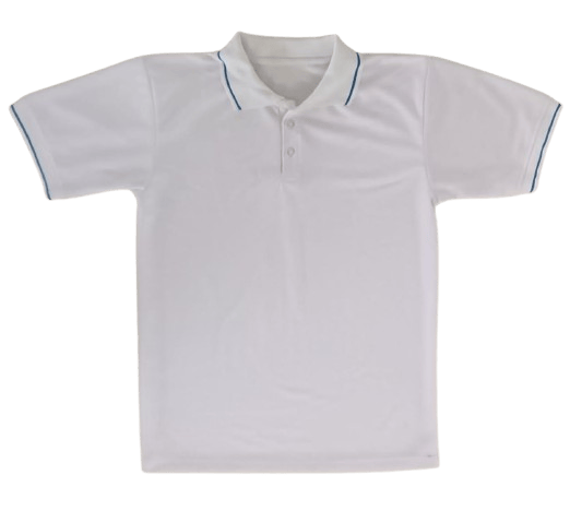 Mens White Polo Shirt