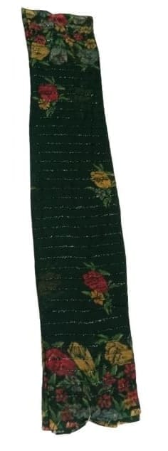 Green Floral TISSUE SILK SAREES
