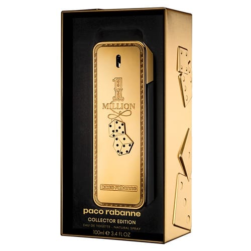 Paco Rabanne 1 Million Collector Edition Perfume 100ml Spray Branded Fragrance for Men Long Lasting Perfume