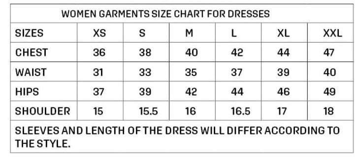 Size Guide Size Guide