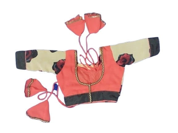PARVATHI BEHERA WOMEN'S TAILORS -Readymade Cotton Silk Saree Blouse for Girls