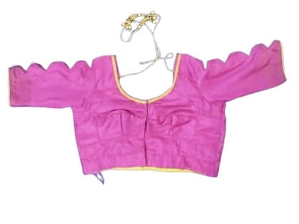 PARVATHI BEHERA WOMEN'S TAILORS-Pink Blouse --BRA CUTTING BLOUSE PARVATHI BEHERA WOMEN'S TAILORS-Pink Blouse --BRA CUTTING BLOUSE