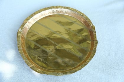 RAJESWARI PAPER PLATES  ROUND SITTING PLATES PACK OF 20