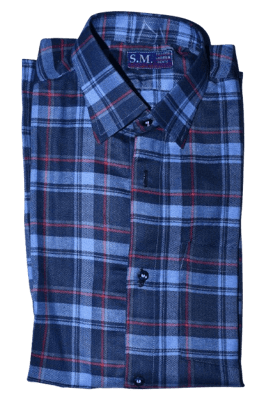 Men's Casual Button Down Plaid Shirt Men's Casual Button Down Plaid Shirt
