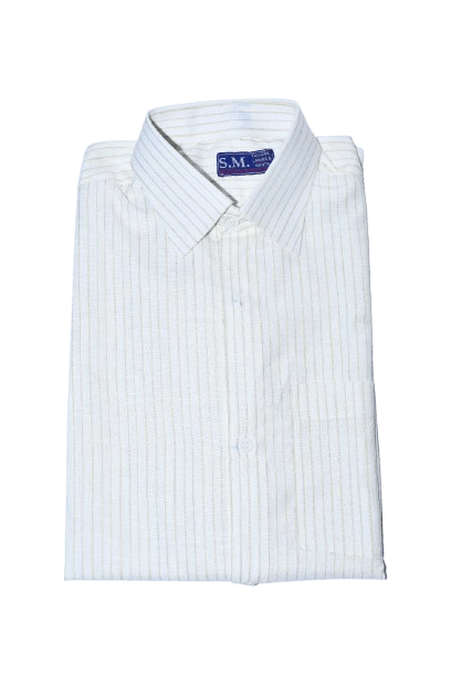 Men's Striped Button Down Shirt