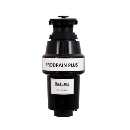 ProDrain Plus 0.5 HP Food Waste Disposer for Kitchen Sink – Powerful 4200 RPM Motor, Stainless Steel Grinder, Low Noise, Home Kitchen Waste Crusher & Composting Alternative | 10-Year Warranty