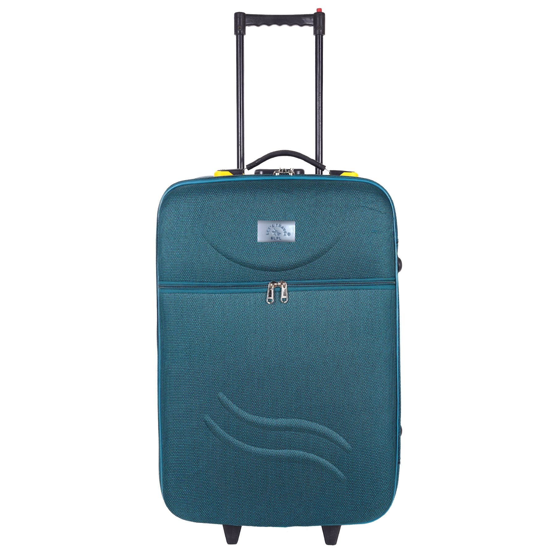 Carry-On Luggage, Lightweight and Durable Suitcase with Spinner Wheels, Teal 22