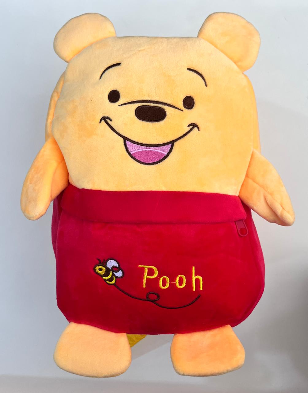 Kids Cartoon Character Plush Backpack