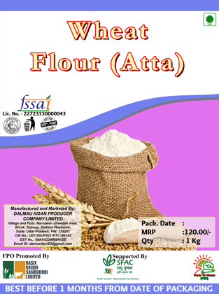Wheat Flour (Atta) Online at Best Price in India - 1 Kg
