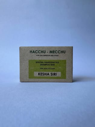 HACCHU MECCHU Special Handcrafted Shampoo Bar for Healthy Hair - KESHA SIRI HACCHU MECCHU Special Handcrafted Shampoo Bar for Healthy Hair - KESHA SIRI