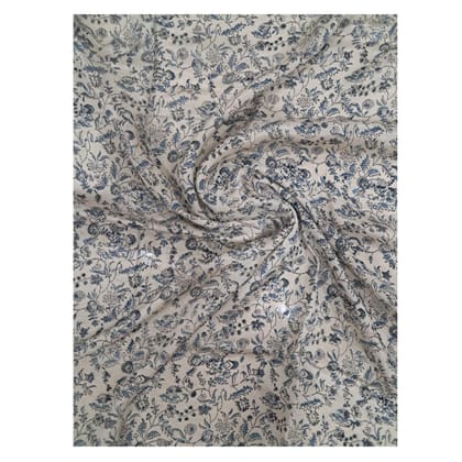 Lepakshi Handicrafts Kalamkari Block Print Saree (Mangalagiri Cotton Silk) (7)