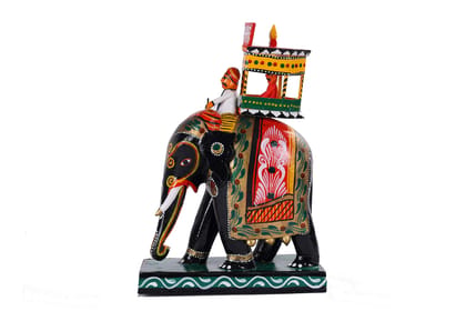 Lepakshi Handicrafts Wooden Kondapalli Maharaja Ambari Medium Lepakshi Handicrafts Wooden Kondapalli Maharaja Ambari Medium