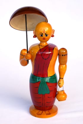 Lepakshi Handicrafts Wooden Etikoppakas Vamanudu