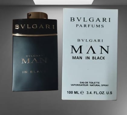 Bvlgari Man in Black Tester – 100ml | Bold, Fiery & Long-Lasting Fragrance for Men | Luxury Eau De Parfum