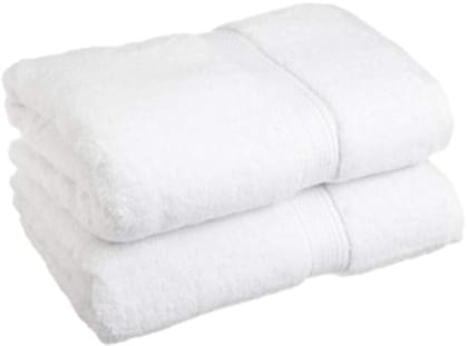 2-Pack 100% Cotton Bath Towels - Soft and Absorbent, Quick Dry, Fade Resistant, Machine Washable, Perfect for Home, Hotel, Spa 2-Pack 100% Cotton Bath Towels - Soft and Absorbent, Quick Dry, Fade Resistant, Machine Washable, Perfect for Home, Hotel, Spa