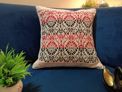 Luxury Hand Embroidered Decorative Throw Pillow Cover With Insert Luxury Hand Embroidered Decorative Throw Pillow Cover With Insert