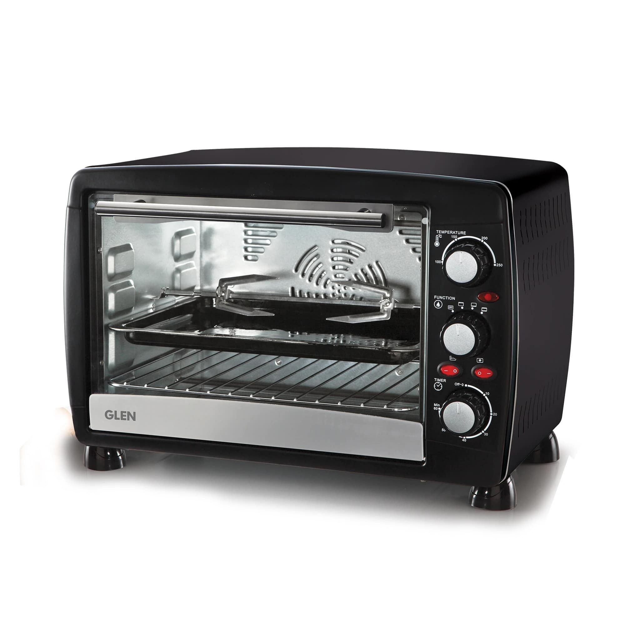Oven Toaster Griller (OTG) -30 Litres, Full Back Convection, Motorized Rotisserie, 1500W Power - Black (5030RC)