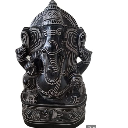 Lepakshi Handicrafts Allagadda Stone Carving Ganesh