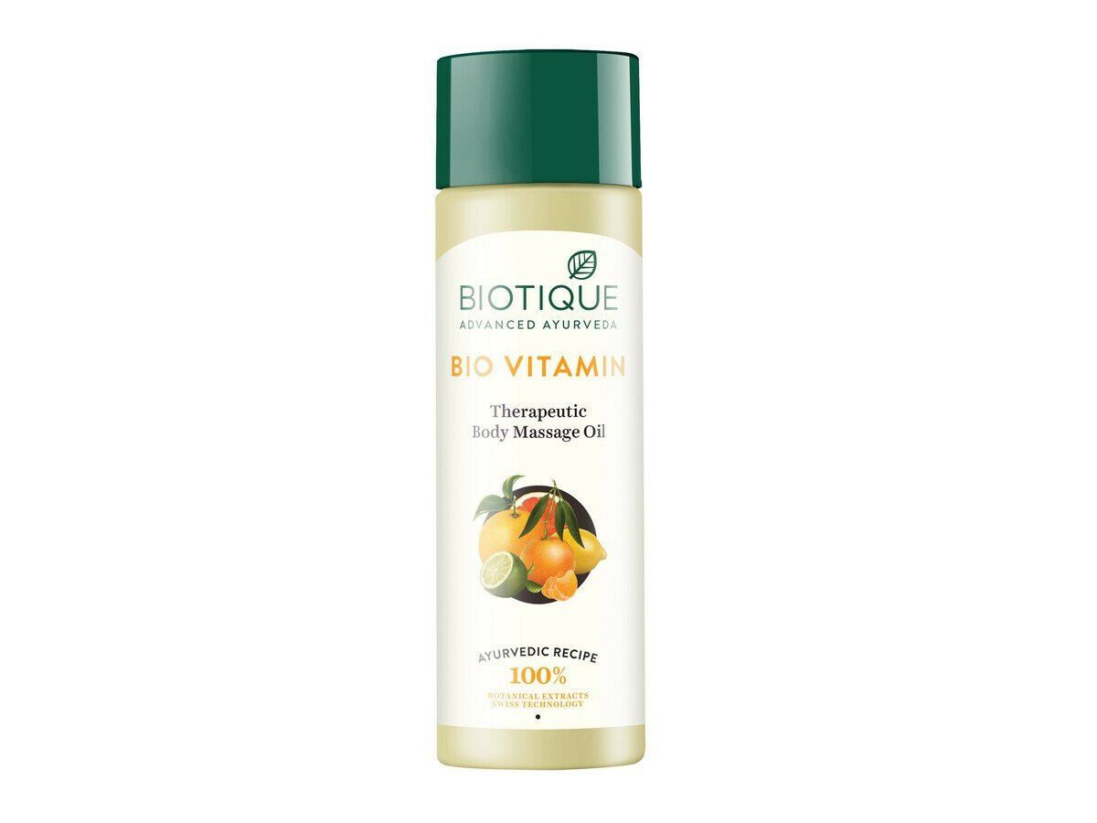 Biotique Bio Vitamin Therapeutic Body Massage Oil, 200Ml