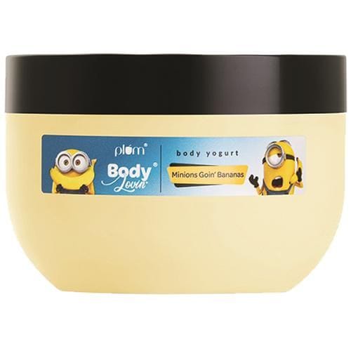 Plum Bodylovin’ Minions Goin’ Bananas Body Yogurt, Hydrating, For Soft, Supple Skin, 250 G