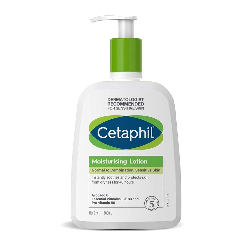 Cetaphil Moisturising Lotion For Face & Body, Normal To Dry Skin, 500 Ml