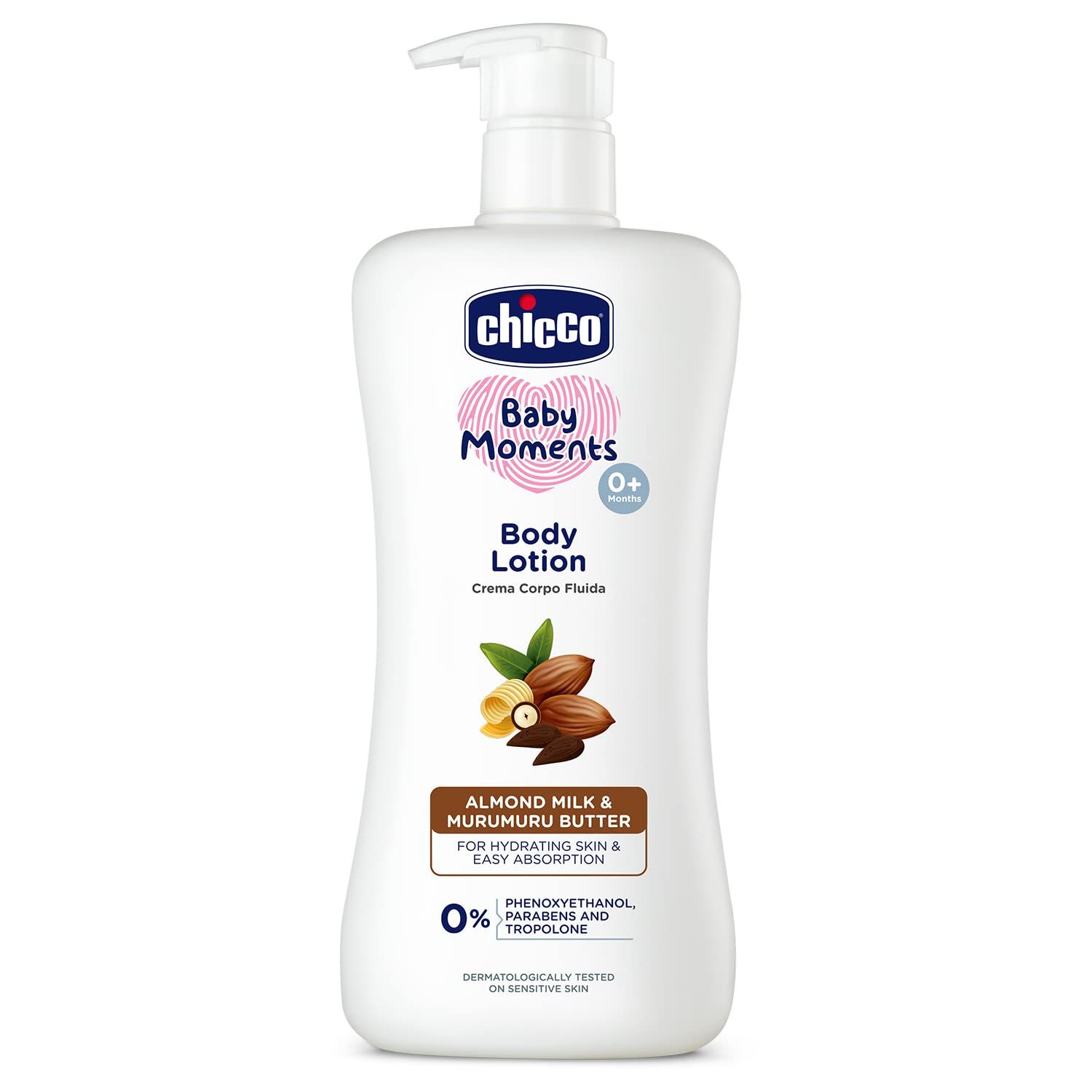 Chicco Body Lotion, Rich Moisturized And Ultra, Soft Skin, 500 Ml