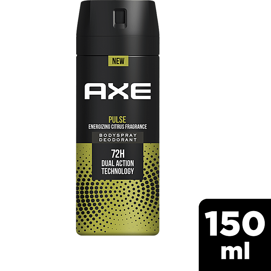 Axe Pulse, Long Lasting Deodorant, Body Spray, For Men, 150 Ml
