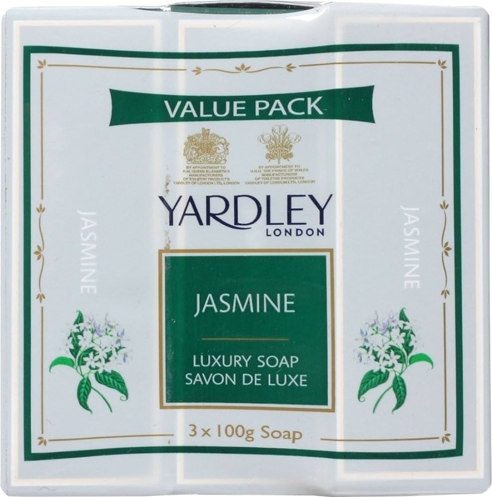 Yardley Soap Imperial Jasmine 100G, 3's