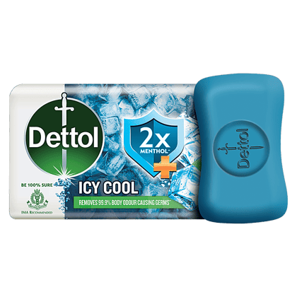 Dettol Intense Cool Soap, 75 G