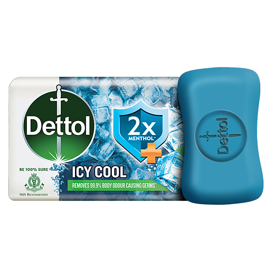 Dettol Intense Cool Soap, 75 G