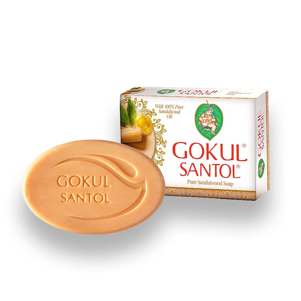 Gokul Santol Pure Sandalwood Soap 75G (Pack Of 3)