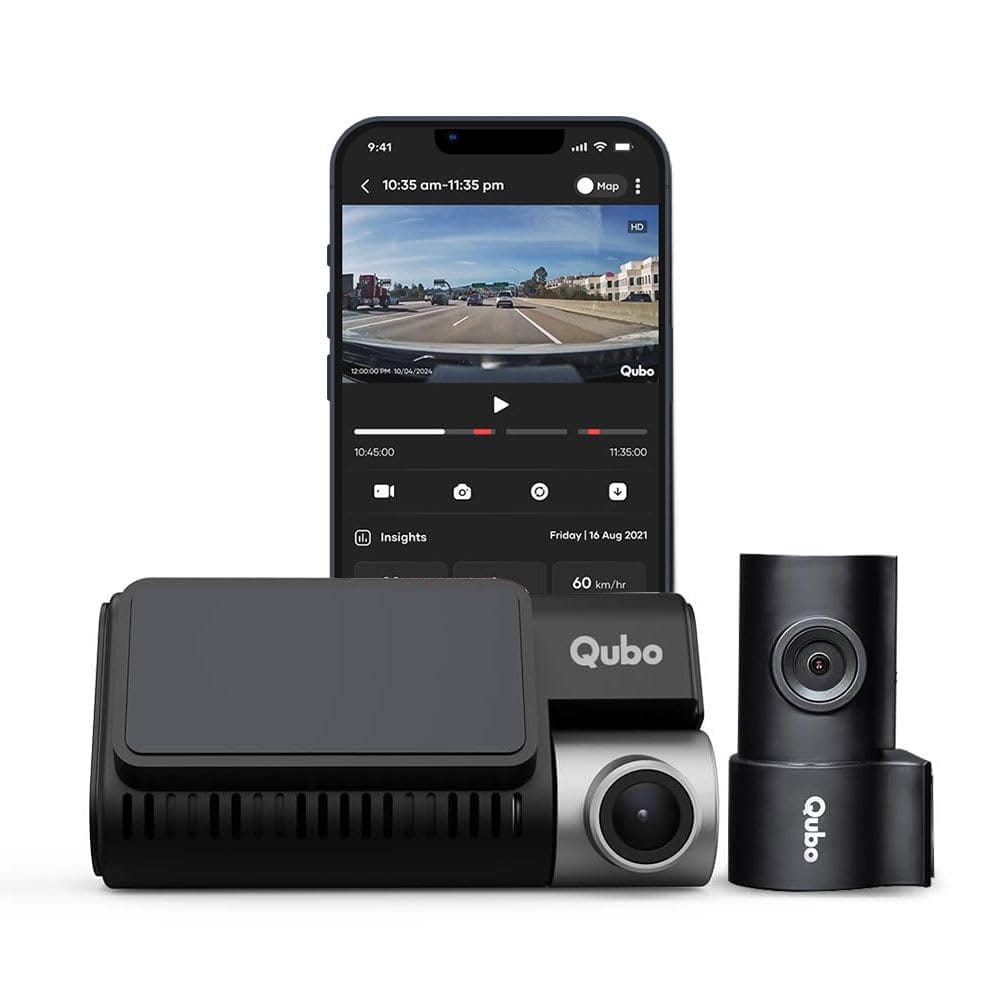 Qubo Car Dash Camera True 3K