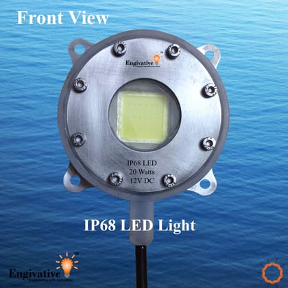 IP68 LED Flood Light 20 watts 12V DC